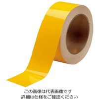 アズワン 耐久ラインテープ プラコア 黄 1巻 1-2604-02（直送品）