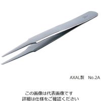RUBIS MEISTER ピンセット AXAL No.2A 2A-AXAL 1本 2-5149-09（直送品）
