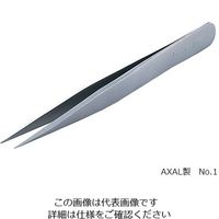 RUBIS MEISTER ピンセット AXAL No.1 1-AXAL 1本 2-5149-07（直送品）
