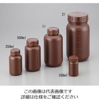 ニッコー・ハンセン 広口瓶 3L HDPE製・遮光 1本 2-5077-06（直送品）