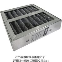 アズワン 卓上型脱臭ブース用交換用繊維活性炭フィルター(1枚入) 3-2021-11 1枚(1個)（直送品）
