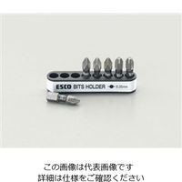 エスコ 25mm 6本組[+]ドライバービット(インパクト用) EA611MA-1 1セット(2セット)（直送品）