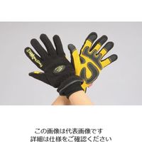 エスコ [XL] 手袋(防水防寒/豚革・フリース) EA915G-78 1セット(2双)（直送品）