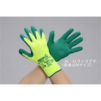 エスコ [XL] 手袋(耐切創/ポリエステル・ステンレス糸ニトリルコート) EA354GJ-38 1セット(4双)（直送品）