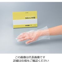 アズワン ラボメント手袋 M 100枚入 6-897-02 1箱(100枚)（直送品）