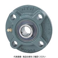 NTN G ベアリングユニット(止めねじ式)軸径30mm全長125mm全高125mm UCFC206D1 1個 214-3143（直送品）