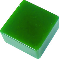 エクシール 防振・緩衝ブロック ゲルダンパー 緑 50X50mm GD50-50 1個 410-5966（直送品）