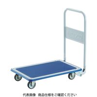 プレス製運搬車 ドンキーカート （折りたたみハンドルタイプ・荷台幅広タイプ）