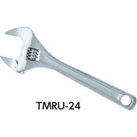 トラスコ中山 TRUSCO 薄口モンキーレンチ(口開24mm) TMRU-24 1丁 415-9110（直送品）