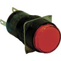IDEC φ16丸形照光押しボタンスイッチ AL6M-M14A 1個 418-3282（直送品）