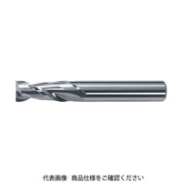 三菱マテリアル 三菱K 2枚刃アルミ加工用 超硬スクエアエンドミルミディアム刃長(M)5mm C2MAD0500 1本 659-1558（直送品）