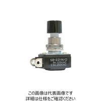 NKKスイッチズ 押ボタンスイッチ はんだ端子 単極ONー(OFF) SB-221N/C 1個 413-2840（直送品）