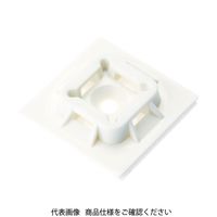 パンドウイット マウントベース アクリル系粘着テープ付き 白 （100個入） ABM100-AT-C 403-6417（直送品）