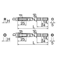 日東工器 NKビット 31Bビット 10X16X8X100 30869 1セット(10本)（直送品）