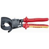 KNIPEX 9536ー250 絶縁ケーブルカッター 1000V ラチェット式 9536-250 1丁（直送品）