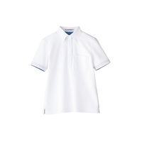 ボンマックス レディースポロシャツ（花柄A） ホワイト M FB4018L-15（直送品）