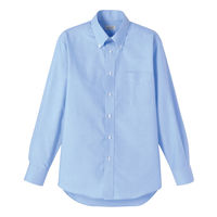 ボンマックス ユニセックスシャツ（長袖） ブルー S FB4510U-7（直送品）