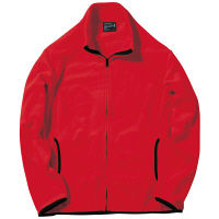 ボンマックス フリースジャケット レッド 3L MJ0065-3（直送品）