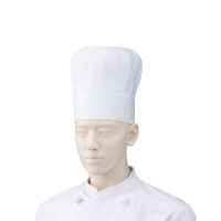 KAZEN（カゼン） コック帽 ホワイト L 471-50 2枚入（直送品）