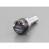 エスコ（esco） 6mm プレッシャーゲージ（ニップルタイプ） 1セット（3個） EA425PW-6（直送品）