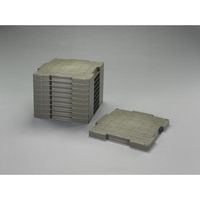 エスコ 500x500x45mm 樹脂製敷板(連結式/OD/10枚) EA997RZ-50 1セット(10枚)（直送品）