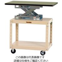 エスコ（esco） 600x400x677- 907mm ワゴン（昇降天板付） 1台 EA956KD-1（直送品）