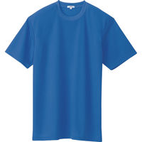 アイトス 吸汗速乾クールコンフォート 半袖Tシャツ男女兼用 ロイヤルブルー LL AZ-10574-006-LL 1着 449-0321（直送品）