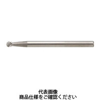 トラスコ中山 TRUSCO 超硬バー 球型 Φ2.5X刃長2.3X軸3 ダブルカット TB8A024 1本 436-5321（直送品）