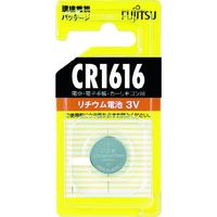 FDK 富士通 リチウムコイン電池 CR1616 (1個=1PK) CR1616C(B)N 1個 440-0453（直送品）