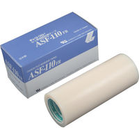 中興化成工業 チューコーフロー フッ素樹脂フィルム粘着テープ ASF―110FR 0.13t×150w×10m ASF110FR-13X150 1巻（直送品）