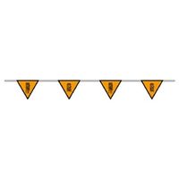 ユニット 三角旗(10連) 高電圧 危険 372-72 1本（直送品）