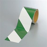 ユニット 反射トラテープ 緑/白 90mm幅×10m巻 374-15 1巻（直送品）