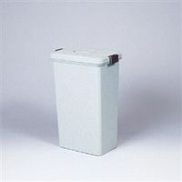 ユニット ごみ箱(ポリ) 60L グレー 375-22 1個（直送品）