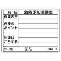 ユニット 危険予知ボード 320-16 1枚（直送品）