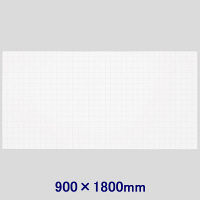 マグエックス　暗線入り薄型ホワイトボードシート（超特大）　厚さ0.35×縦900×横1800mm　  1枚　 オリジナル（わけあり品）