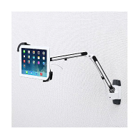 サンワサプライ　7～11インチ対応iPad・タブレット用アーム（壁面用）　ブラック　（直送品）