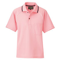 AITOZ（アイトス） 制電半袖ポロシャツ（男女兼用） 介護ユニフォーム ピンク SS AZ-50005-060（直送品）