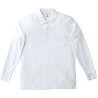 ボンマックス ポケット付CVC鹿の子ドライポロシャツ ホワイト 3L MS3115-15（直送品）