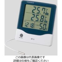アズワン アラーム時計付大画面温湿度計ＢＴー３ BT-3 1個 2-897-01