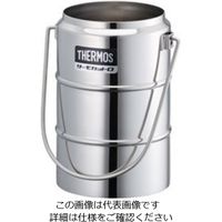 サーモス（THERMOS） ステンレス製デュワー瓶（2重構造） 栓なし D-1001W 1個 5-242-12（直送品）