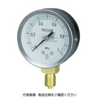 長野計器 長野 JIS汎用形圧力計A枠(ストレート) 圧力レンジ(MPa):0.0~0.16 GS50-121-0.16MP 1個 277-2451（直送品）