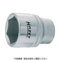 HAZET（ハゼット） HAZET ソケットレンチ（6角タイプ・差込角19mm・対辺22mm） 1000-22 1個 439-2141（直送品）