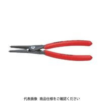 KNIPEX 軸用スナップリングプライヤー 10ー25mm 4911-A1 1丁 446-8368（直送品）