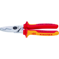 KNIPEX 絶縁1000Vケーブルカッター 200mm 9516-200 1丁 446-9658（直送品）