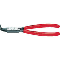 KNIPEX 4621ーA41 軸用スナップリングプライヤー 曲 4621-A41 1丁 471-3621（直送品）