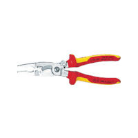 KNIPEX 1396ー200 絶縁エレクトロプライヤー(スプリング付) 1396-200 1丁 471-5756（直送品）