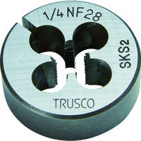 トラスコ中山 TRUSCO 丸ダイス 25径 ユニファイねじ 1/4UNF28 (SKS) T25D-1/4UNF28 1個 480-6085（直送品）