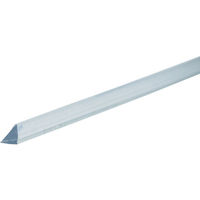 タキロンシーアイプラス タキロン 接着棒 PVC クリア 三角 3MM×1M （10本入） SB8066-3X1000 483-7100（直送品）