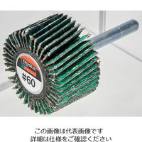 トラスコ中山 TRUSCO 超研削フラップホイール 外径50X幅25X軸径6 #Z60 5個入 HF5025Z-60 1箱(5個) 484-6966（直送品）