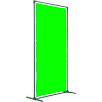 溶接遮光フェンス（単体型・スチール製）固定足タイプ